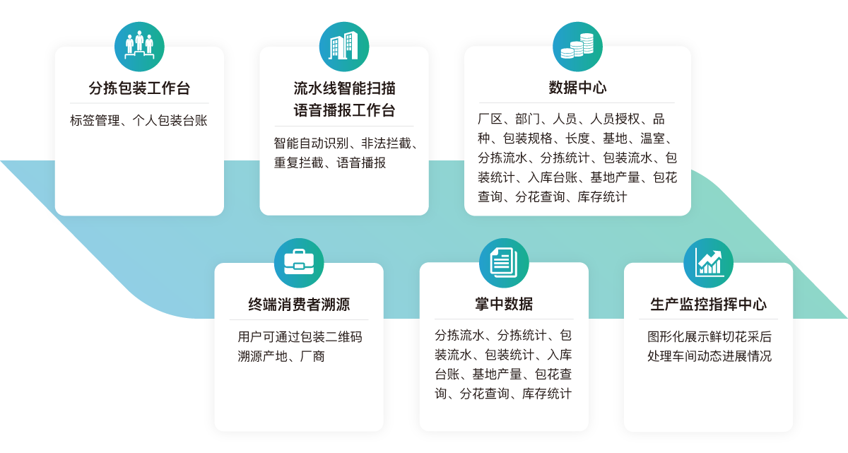 鲜切花采后处理系统架构